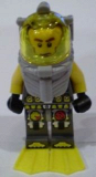 LEGO atl016 Atlantis Diver 1 - Axel - With Yellow Flippers and Trans-Yellow Visor