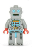 LEGO col087 Clockwork Robot - Minifig only Entry