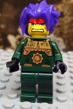 LEGO exf014 Ryo - Dark Green Outfit