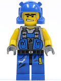 LEGO pm011 Power Miner - Orange Scar, Helmet